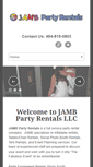 Mobile Screenshot of jambpartyrentals.com